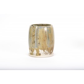 SW-155 Winter Wood Under SW-121 Smoke Stoneware Combination SW-155 Winter Wood Under SW-121 Smoke Stoneware Combination
